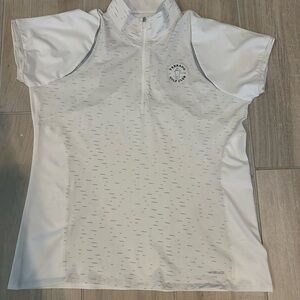 Cutter & Buck Annika White Golf Polo